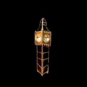 Big Ben London Clock Tower Brooch from Harrods - NIB